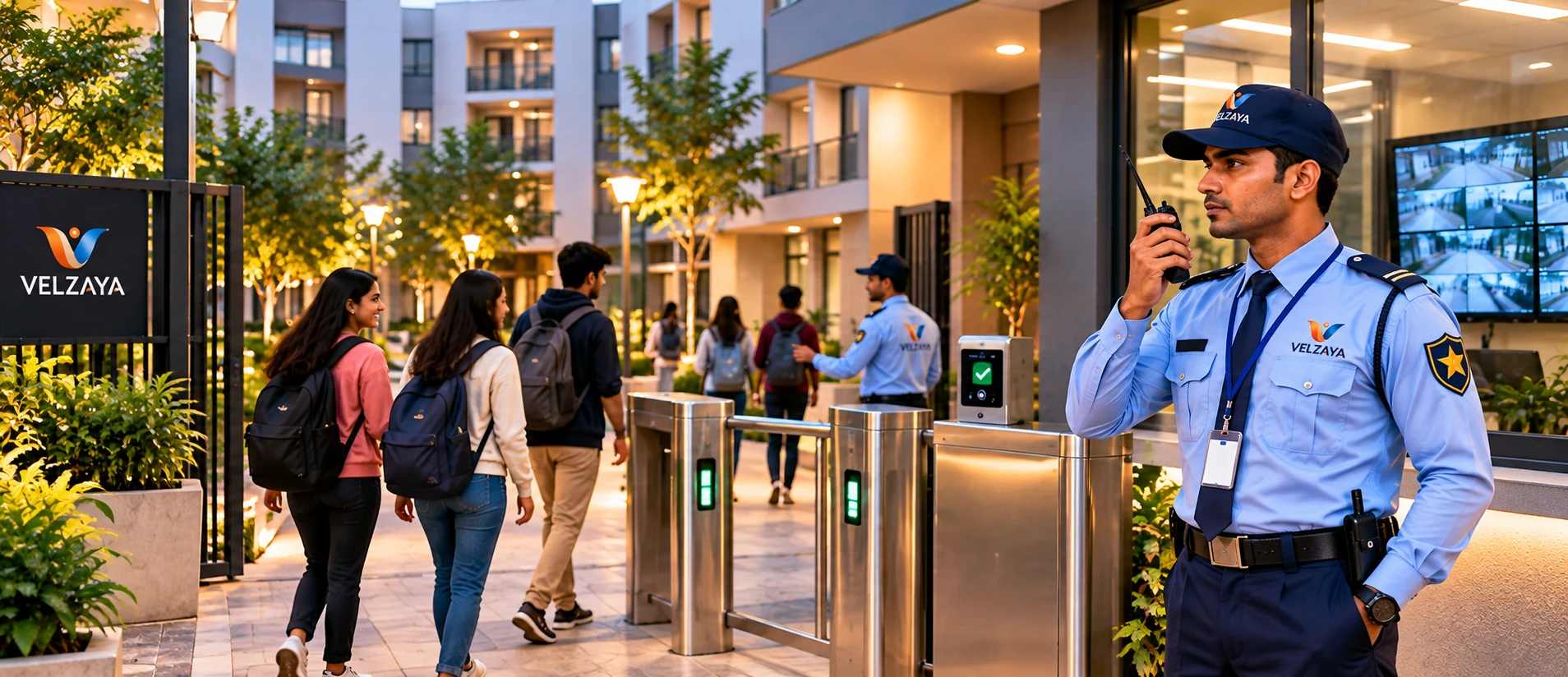 Campus security and access management services