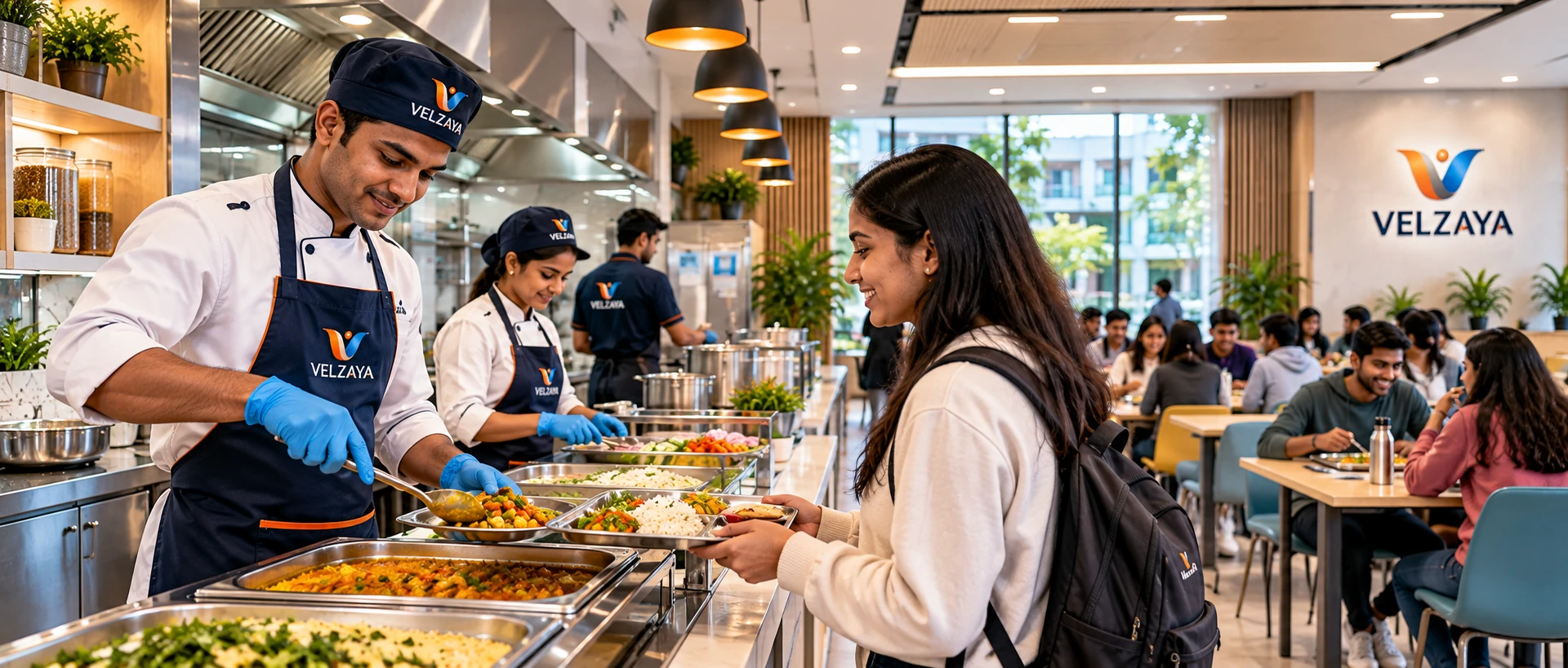 Institutional food and dining services
